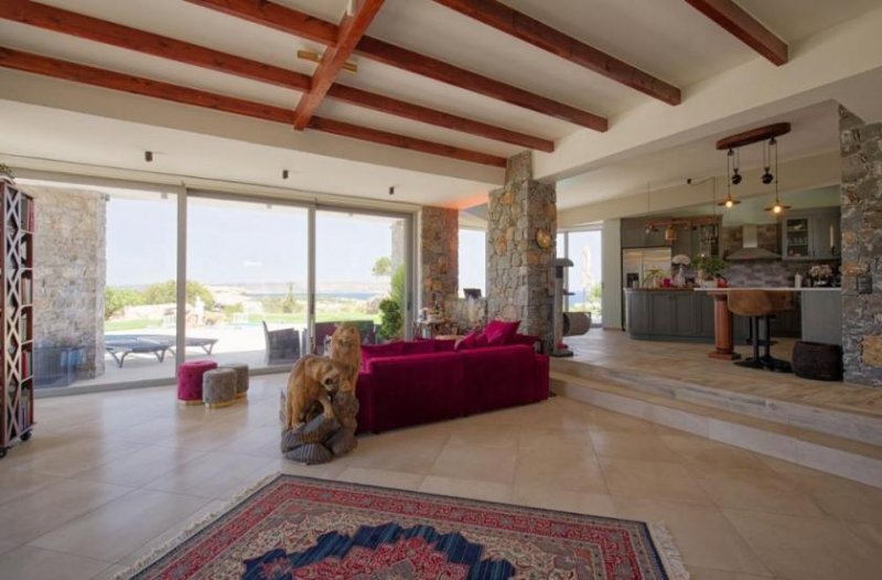 Almyrida MIT VIDEO: Kreta, Almyrida: Atemberaubende Luxusvilla in Almyrida zu verkaufen. Ein modernes Meisterwerk Haus kaufen